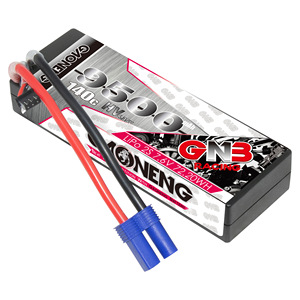 GNB GAONENG 9500MAH 2S 2S2P HV 7.6V 140C RC LiPo <b>Battery</b> EC5 <b>Cabled</b> Hard Case RC Racing Car Boat LiHV High Voltage - Product Image 1