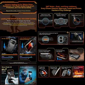 Blackview XPLORE 1 Versione Globale, Smartphone Rugged con Batteria da 20000mAh, 12GB+256GB, Ricarica 55W, Android 15, NFC, 5G - Product Image 4