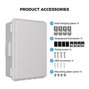 Kotak Listrik Tahan Air Namunanee 3813-H IP65 dengan Kotak Listrik ABS Kotak Sambungan Listrik Luar Ruangan Tahan Cuaca Kotak Panel Listrik - Product Image 5