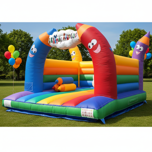 Château gonflable combiné personnalisable certifié CE pour événements commerciaux, idéal pour la <span class=keywords><strong>location</strong></span> - Product Image 2