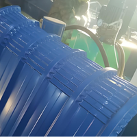 Machine à cintrer les tôles d'acier colorées horizontales de qualité industrielle pour toits courbés