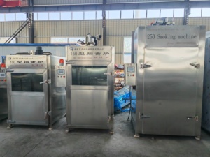 Fumeur Commercial Électrique Chaud <span class=keywords><strong>Froid</strong></span> pour Poisson, Saucisse, Pieds de Poulet Fumé, Tofu Séché, Fumage et Séchage de Viande - Product Image 3