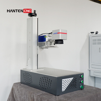 Machine de marquage laser UV de bureau Hantencnc nouvelle génération 20W 50W 100W avec refroidissement par air et prise en charge des formats graphiques DXF PLT