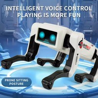 Interaktiver Tanzender & Soundaktiver Multifunktionaler Ferngesteuerter Hund Elektronisches Programmierbares KI-Smart-Roboterhund-Spielzeug für Kinder
