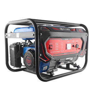 Gasoline Generator 5KW 220V 380V Three Phase Air Cooled Engine Led Display For Home Construction Emergency Use - Product Image 2