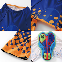 Set Jersey Sepeda Wanita & Pria Nyaman untuk Retail, Seragam Bersepeda untuk Toko Sepeda