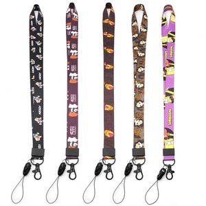 OEM ODM Custom Sublimation logo Design Events <b>Polyester</b> <b>Lanyard</b> With Anti-Loss Phone Spacer for Trade Show Exhibitors - Product Image 1