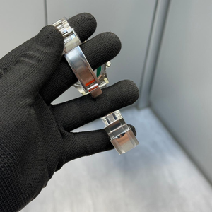 Montres mécaniques automatiques 40 mm en métal doré avec lunette fixe, cadran bleu, date, montre de luxe pour homme en <span class=keywords><strong>or</strong></span> blanc, chronographe - Product Image 5