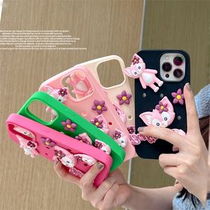 Coque de téléphone en silicone Corc personnalisée DIY 3D avec motif de dessin animé, dissipation thermique, pour iPhone 15 Ultra 14 Pro Max 13 12 Pro - Product Image 4