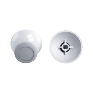 EXtremeRate Robot White & New Hope Gray Analog Thumb Sticks Replacement 3D Joystick Thumbstick pour manette Switch Pro - Product Image 3