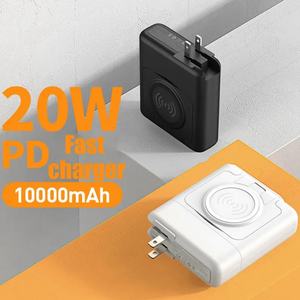 Cargador de Viaje USB Personalizado M-Queen, Banco de Energía Inalámbrico de 10000 mAh con Enchufe de Pared AU EU UK, Banco de Energía de Viaje - Product Image 6