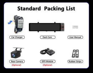 Nueva Cámara de Video para Auto de 12\" Full HD 1080P, DVR 4G Android 13 con Navegación GPS, ADAS, Cámara de Visión Trasera para Colocación en el Parabrisas - Product Image 6