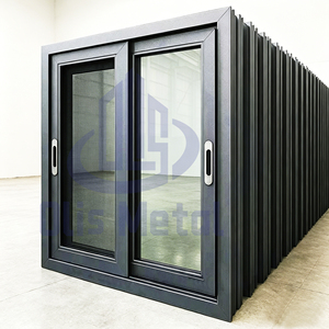 Ventanas Corredizas de Aluminio de Alta Durabilidad con Doble Vidrio Templado, Mosquitera y Rejilla para Ventilación y Seguridad en el Hogar y Apartamento - Product Image 1