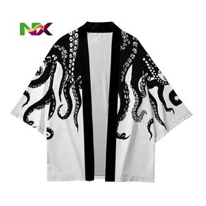 Cardigan ample à imprimé animal, style streetwear japonais, pour femmes et hommes, taille XXS-6XL, Harajuku, Haori, <span class=keywords><strong>Kimono</strong></span>, Cosplay, hauts, chemises, <span class=keywords><strong>Yukata</strong></span> - Product Image 1