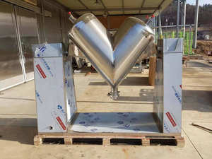 V-200L V-Kegel Lebensmittel-, Milch- und Kaffeepulver-Mischer Kleiner V-förmiger Mischbehälter - Product Image 4