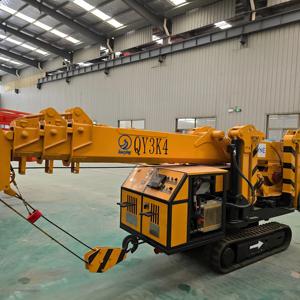 8-20T Crawler <b>Spider</b> Crane Wireless <b>Remote</b> <b>Control</b> Hydraulic Mobile Crane Articulated Boom Lift 9.2m - Product Image 6