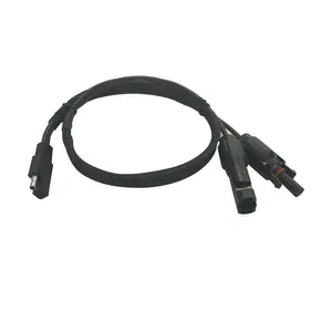 Conector SAE a conector fotovoltaico solar Arnés de cables automotriz Potencia 1000V 6mm2 4mm2 Cable fotovoltaico solar