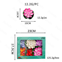Bougie Led Fleur de Lotus LED Lumières de Piscine Lanterne Flottante à Piles Décoration de la Maison Matière Plastique
