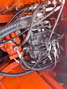 Excavatrice sur pneus DOOSAN DH150W de 15 tonnes, machine de construction urbaine d'occasion avec godet certifié CE, pompe, moteur, composants principaux - Product Image 3