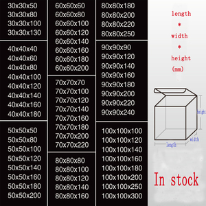 Moq 50pcs nhựa trong suốt bao bì hộp PVC Hộp quà tặng - Product Image 4