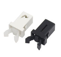 Interruptor de Bloqueo de Puerta Pequeño QM MS-08, Plástico de Alta Calidad, Miles de Presiones, Autobloqueante, Tipo de Hebilla de Microresorte para Gafas