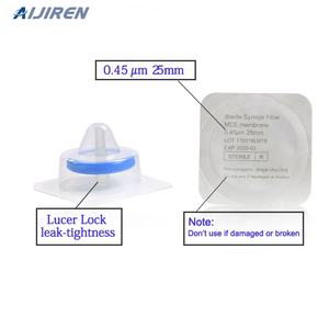 ตัวกรองหลอดฉีดยาแบบสองหัวที่ผ่านการฆ่าเชื้อ0.22และ0.45 UM ไนลอน PTFE PVDF วัสดุสิ้นเปลืองสำหรับห้องปฏิบัติการที่สามารถปรับแต่งได้จากผู้ผลิต - Product Image 5