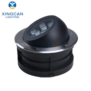 Paisaje de césped a prueba de agua RGBW control remoto o DMX foco ajustable 12W 24 vatios 36W LED enterrado en la lámpara de cubierta de tierra - Product Image 6