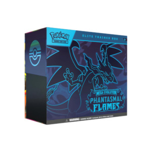 [100% Officiel] Boîte d'entraînement Elite Scellée PTCG Pokémon Flammes Fantasmiques - ME02 Cartes à Collectionner et à Échanger Cadeau - Product Image 1