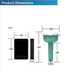 <span class=keywords><strong>Testeur</strong></span> de qualité de l'eau de piscine avec contrôle WiFi pour TDS, EC, <span class=keywords><strong>PH</strong></span>, ORP, chlore et salinité - Product Image 6
