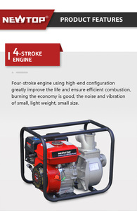 Bomba <span class=keywords><strong>de</strong></span> Agua <span class=keywords><strong>de</strong></span> <span class=keywords><strong>Gasolina</strong></span> Profesional <span class=keywords><strong>de</strong></span> Bajo Ruido, 4 Tiempos, 212cc, EURO V, NTWP30, Precio Económico, en Venta - Product Image 2