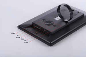 Digitale fotolijst 7 8 10,1 12 inch frame met elektronische foto- en videoweergave en bewegingssensor - Product Image 4