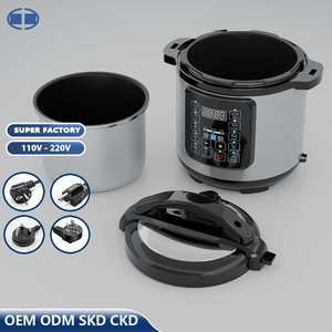 Autocuiseur Électrique Multifonctionnel en Acier Inoxydable 6L – Vente Directe Usine – Prix Abordable - Product Image 1