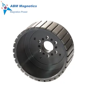 Neodimyum manyetik montaj mıknatısı montaj N52,motor Stator ve Rotor meclisi Ndfeb mıknatıs nadir toprak neodimyum mıknatıs 7.5g/cm