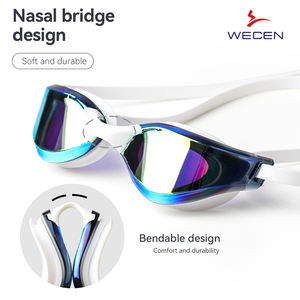Lunettes de course haute définition de vente chaude lunettes de <span class=keywords><strong>natation</strong></span> antibuée pour adultes avec logo lunettes de <span class=keywords><strong>natation</strong></span> adultes étanches - Product Image 5