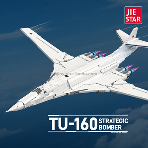 Jie Star Jj9226 2025 Nuevo Escuadrón de Bombarderos Estratégicos Tu-160, Rompecabezas de Juguete Modelo para Niños, 3470 Piezas, Juego de Bloques de Construcción - Product Image 2