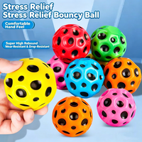 YIWUPOWER Nouveauté Balle anti-stress en PU haute élasticité, jouet sensoriel amusant pour enfants, jouet éducatif à presser, cadeau de fête
