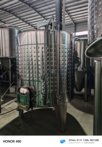 Tanque de Fermentación de Vino de Acero Inoxidable Personalizado de 1000l 2000l 5000L para Vino <span class=keywords><strong>Tinto</strong></span> - Product Image 2