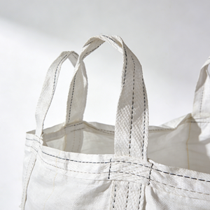 Sac Jumbo PP de 1 tonne à fond plat ouvert pour mortier et <span class=keywords><strong>béton</strong></span> sec 1000 kg FIBC <span class=keywords><strong>Big</strong></span> <span class=keywords><strong>Bag</strong></span> - Product Image 3