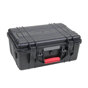 Waterproof IP67 ABS Trolley Plastic Storage Box Foam and ABS Material Protective Case for OEM Customization