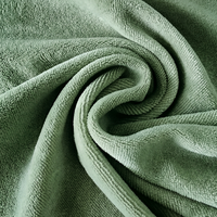 Tela de Velour de Punto Premium de 240 g/m², 40 % Modal, 40 % Algodón, para la Fabricación de Prendas Textiles al por Mayor - Color Verde OEM