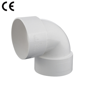 Coude PVC DWV à 90 degrés 3 pouces 4 pouces ASTM D2665 Schedule 40 pour système de drainage des eaux usées SAM-UK - Product Image 1