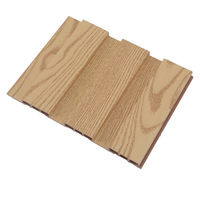 Panneau mural moderne WP en bois écologique, résistant à l'humidité, fourni par l'usine, en stock, idéal pour le revêtement mural intérieur et les plafonds