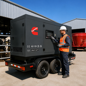 Groupe électrogène diesel Cummins 4BTA3.9-G11 certifié EAC EPA CE ISO UKCA ROHS SGS SONCAP, puissance 64KW/80KVA, type ouvert/silencieux, fabriqué en usine - Product Image 2