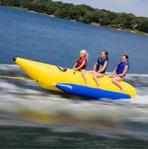 Banane gonflable rétractable avec 3 sièges, pour faire du sport, de la randonnée en bateau