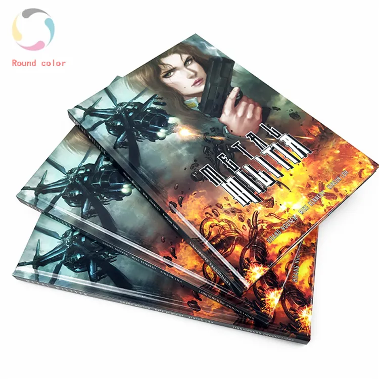 Fast delivery China new design colorful comic book for children