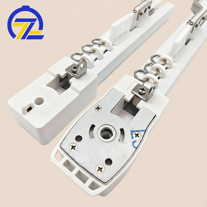 Fabrik Verschiedene Stärken 1,0mm bis 2,2mm Flexible Biegbare Motorisierte Gardinenschiene mit Vorhangzubehör - Product Image 4