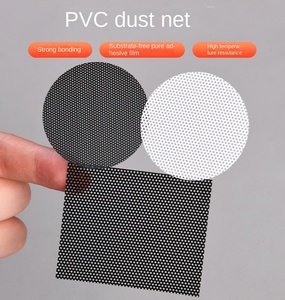 Tùy chỉnh PVC Điều hòa không khí Lọc Fan Tai nghe sừng từ Net chống bụi trường hợp máy tính nhựa Net - Product Image 3