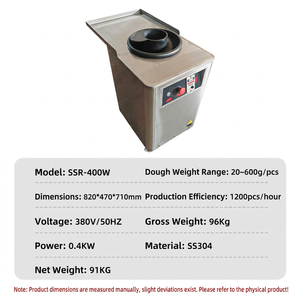 Food Grade Stainless Steel Automatic <b>Dough</b> Rounder Bakery Machinery <b>Dough</b> Ball Forming <b>Machine</b> Factory Price - Product Image 5