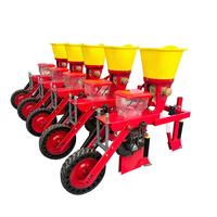 Semoir de précision 2BYSF pour maïs sans labour, 2 à 6 rangs, monté sur tracteur, avec espacement réglable des rangs pour soja et arachides