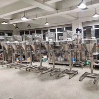 Machine de remplissage de poudre électrique à micro-dosage de haute précision 5 kg 10 kg 25 kg, remplisseur à vis sans fin, peseur semi-automatique en acier inoxydable 304